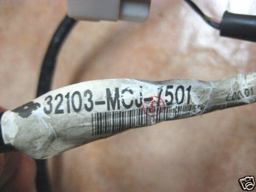 HONDA CBR 900 SC50 MAZO DE CABLES CABLES BOBINAS DE ENCENDIDO 02-03