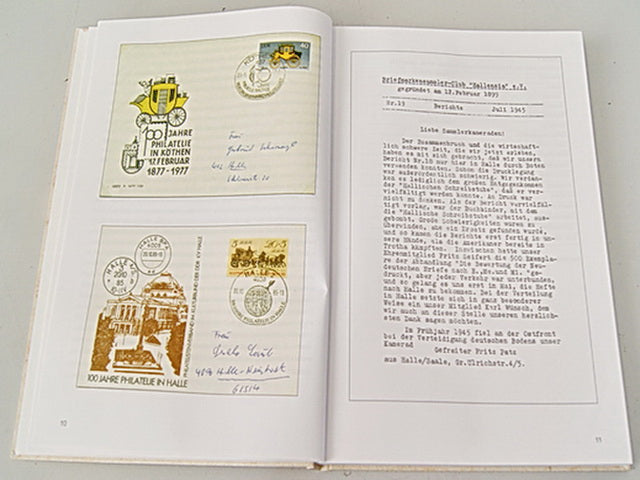 PETER LAUB HISTORY OF ORGANIZED PHILATELY, DISTRICT HALLE 1945 - 1990