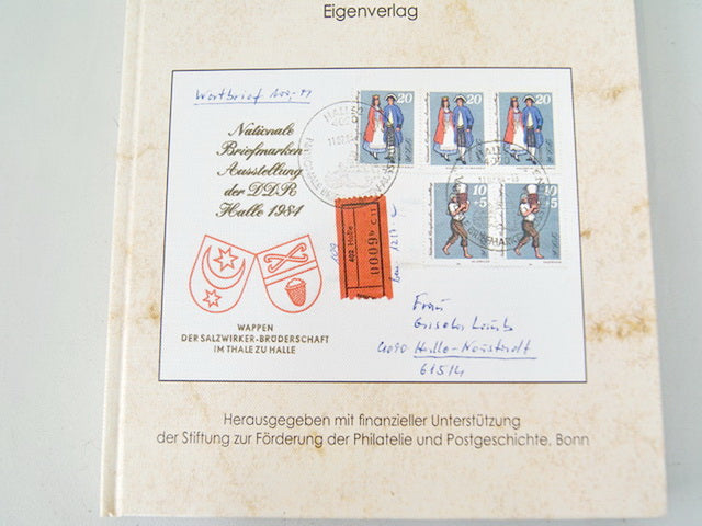 PETER LAUB HISTORY OF ORGANIZED PHILATELY, DISTRICT HALLE 1945 - 1990