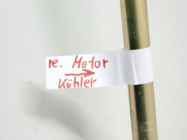PIAGGIO EX 150 HEXAGON KÜHLERROHR RECHTS KÜHLMITTELROHR KÜHLER