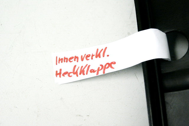 PIAGGIO EX 150 HEXAGON INNENVERKLEIDUNG HECKKLAPPE ABDECKUNG COVER