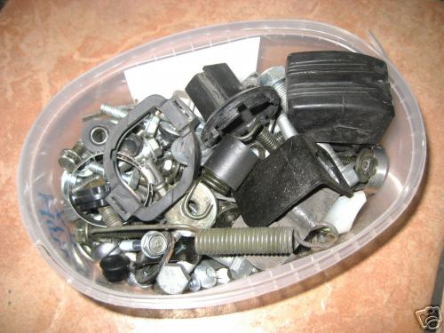 HONDA XL 650 RD11 TRANSALP TORNILLOS CHASIS MOTOR
