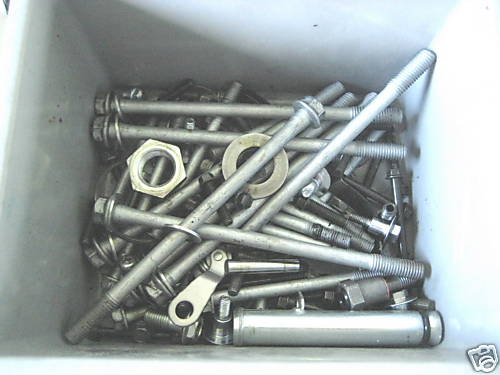 KAWASAKI GPZ 500 EX500DE TORNILLOS PIEZAS PEQUEÑAS 94-03