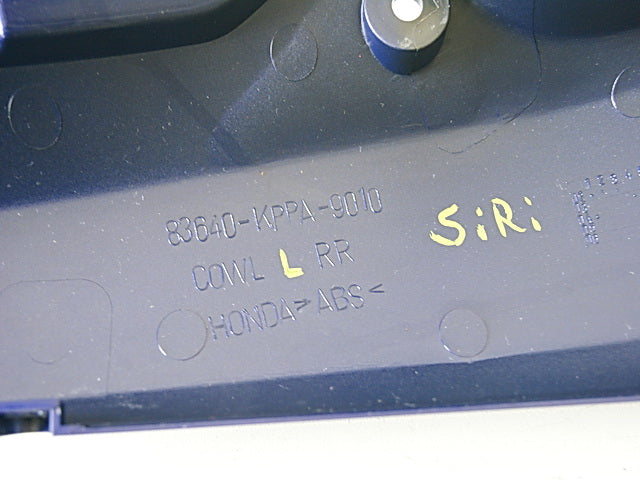 HONDA CBR 125 JC34 HECKVERKLEIDUNG LINKS VERKLEIDUNG