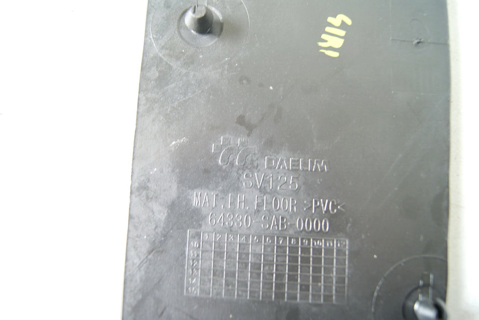 DAELIM SV 125 S3 SAB TRITTGUMMI LINKS FUßAUFLAGE