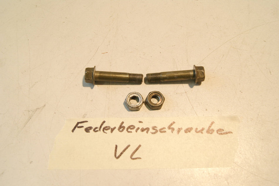 YAMAHA YFM 350 X WARRIOR SCHRAUBEN FEDERBEIN LINKS VORN