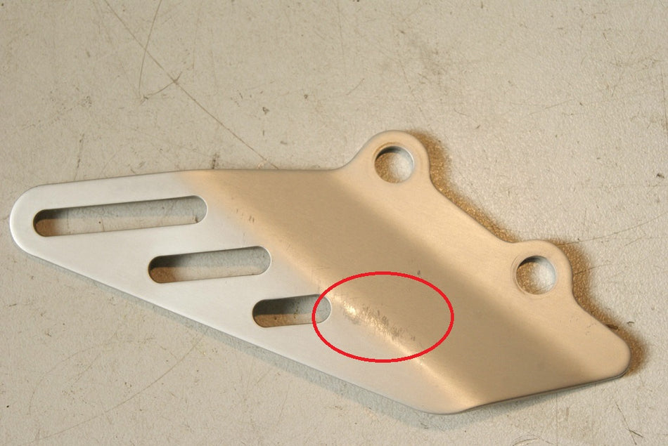 KAWASAKI ZZR 1400 B ZXT40A ABS HEEL PROTECTOR RIGHT