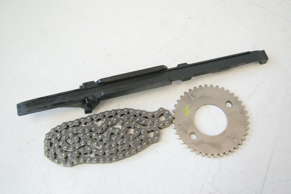 HONDA XL 700 VA RD13 TRANSALP STEUERKETTE FÜHRUNG ZAHNRAD NOCKENWELLE HINTEN