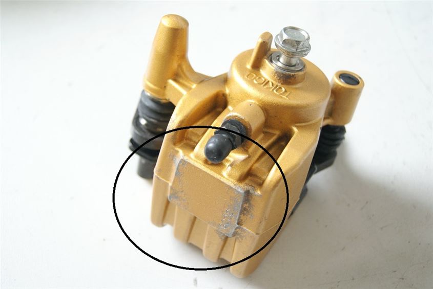 KAWASAKI ZX-6R 636 B PINZA DE FRENO TRASERA 03-04