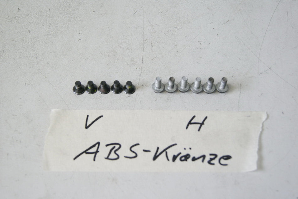 MOTO GUZZI NORGE 1200 ABS ZGULPH01 SCHRAUBEN ABS KRANZ VORN & HINTEN