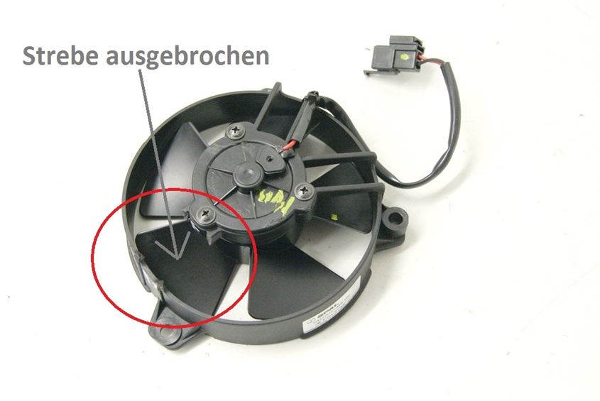 APRILIA TUONO V4 R 4TY VENTILADOR RADIADOR DERECHO TURBINA MOTOR