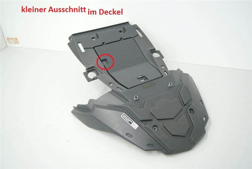 APRILIA ETV 1000 CAPONORD PASSENGER SEAT BRACKET LUGGAGE RACK FENDER