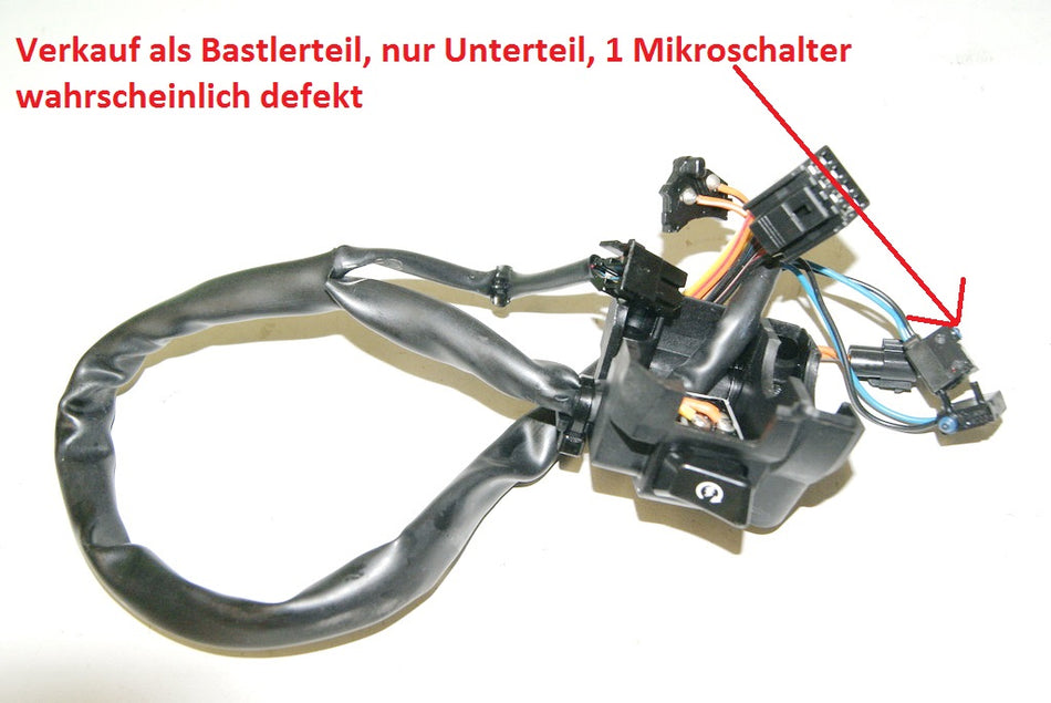 SUZUKI GSX-R 750 WVCW HANDLEBAR SWITCH RIGHT SWITCH