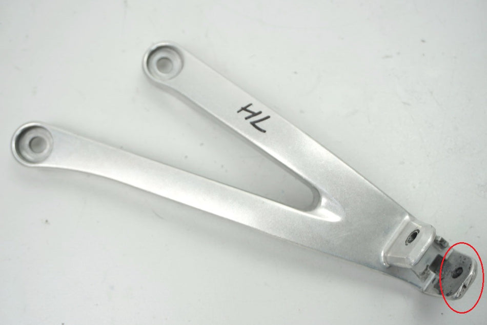 HONDA CBR 600 RR PC40 ABS PILLION FOOTREST BRACKET LEFT
