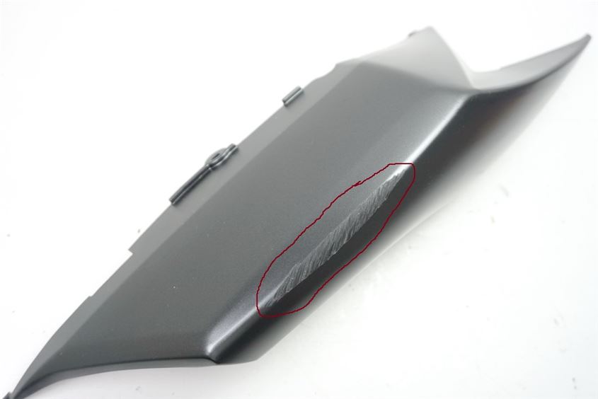 SUZUKI GSX-R 750 WVCW FAIRING REAR RIGHT TAIL FAIRING