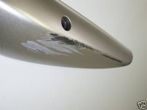 KAWASAKI ZX-10R ZXT00D AUSPUFFBLENDE LI ABDECKUNG 06-07