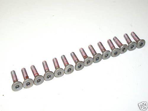 KAWASAKI ZX-10R ZXT00D BRAKE DISC BOLTS 06-07