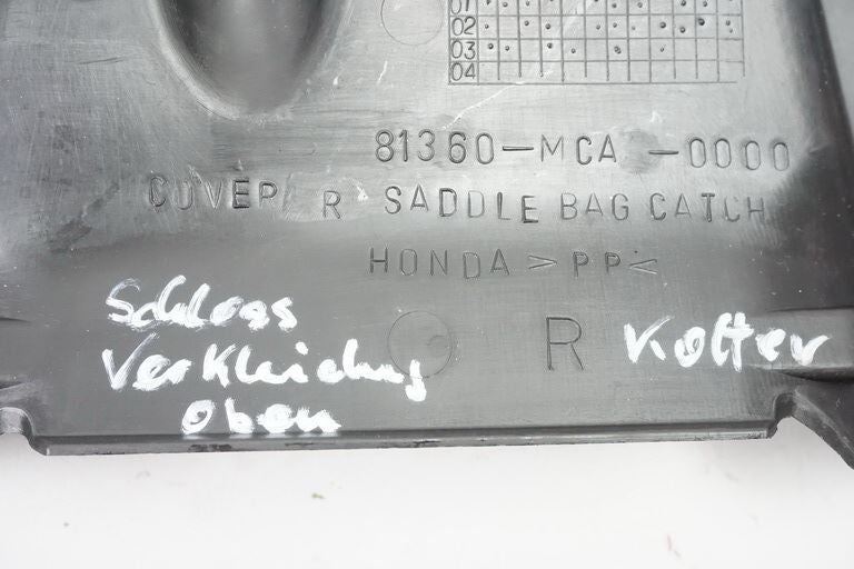 HONDA GL 1800 SC47 A ABS GOLDWING ABDECKUNG VERRIEGELUNG KOFFER RECHTS COVER