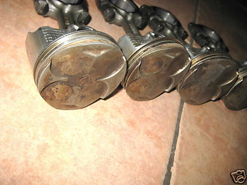 KAWASAKI ZX-6R ZX600G/ ZX600J KOLBEN PLEUL MOTOR KURBELWELLE 98-99