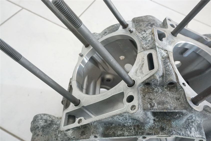 APRILIA ETV 1000 CAPO NORD CARTER MOTOR BLOQUE MOTOR