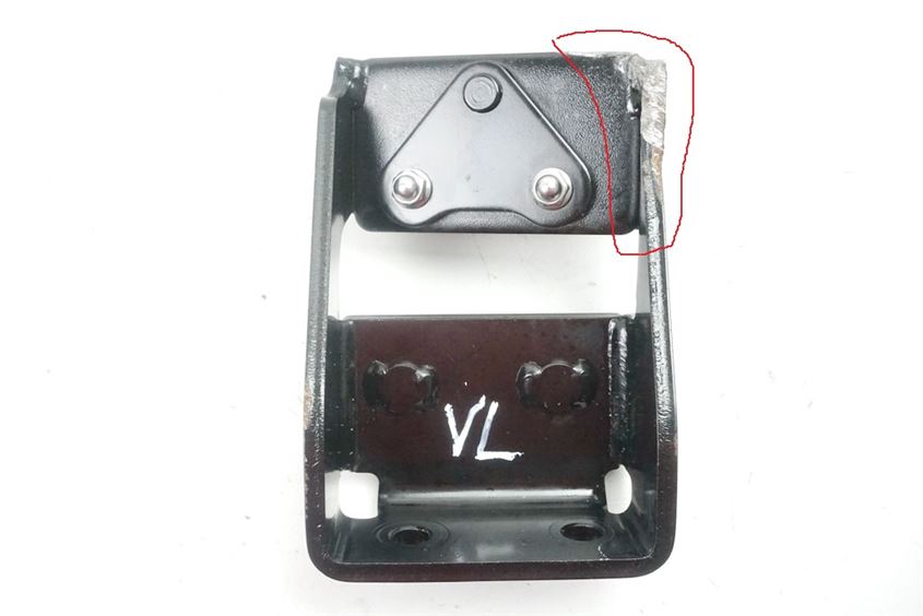 YAMAHA XVS 950 A VN02 MIDNIGHT STAR SOPORTE ESTRIBERA CONDUCTOR IZQUIERDA