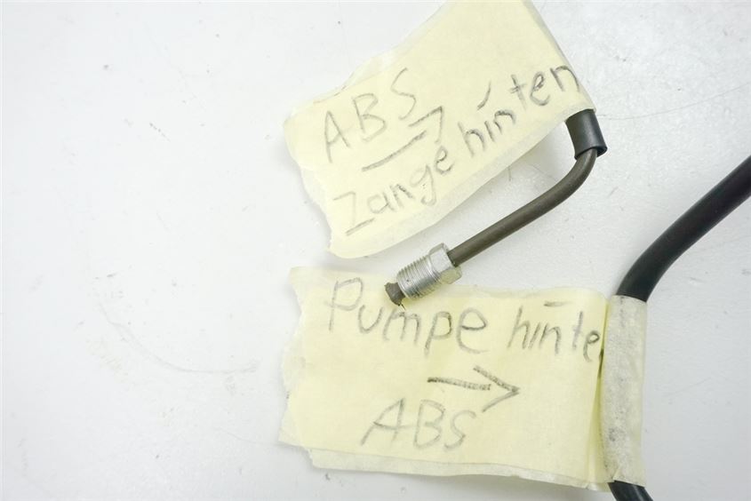 TRIUMPH TIGER 1050 115NG BREMSLEITUNG METALL KURZ ABS BRAKE HOSE