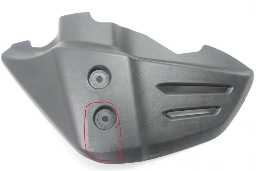 TRIUMPH TIGER 1050 115NG FAIRING RADIATOR LEFT COVER