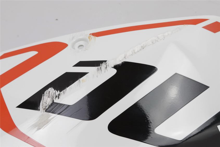 KTM 690 DUKE R B2 VERKLEIDUNG LINKS VORN TANK ABDECKUNG COVER