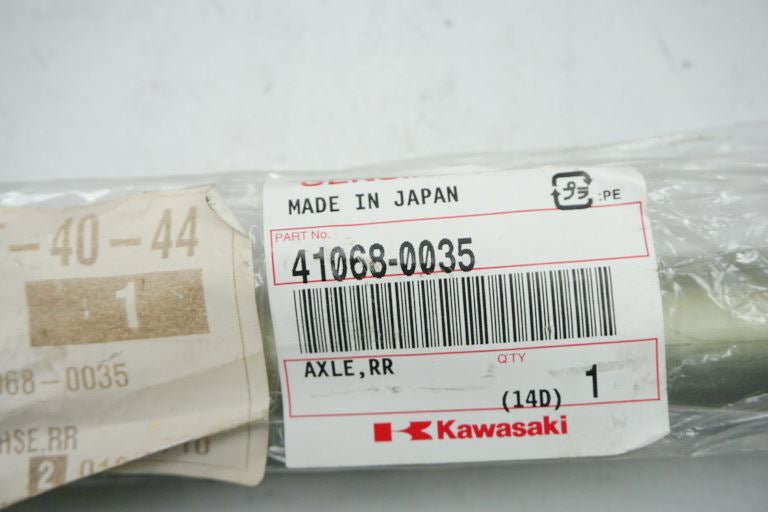 KAWASAKI ZX-6R 636C STECKACHSE HINTEN ACHSE - NEU