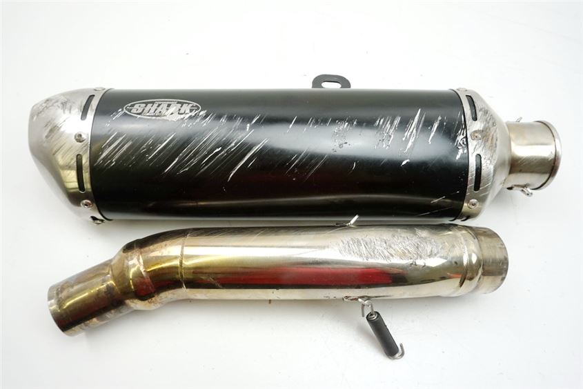 Kawasaki Z 750 ZR750L AUSPUFF SHARK SCHALLDÄMPFER EXHAUST