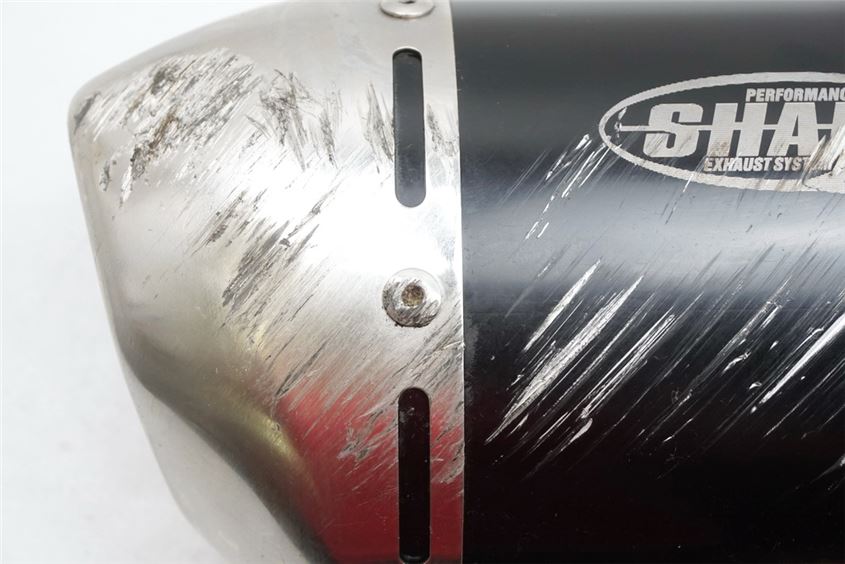 Kawasaki Z 750 ZR750L AUSPUFF SHARK SCHALLDÄMPFER EXHAUST