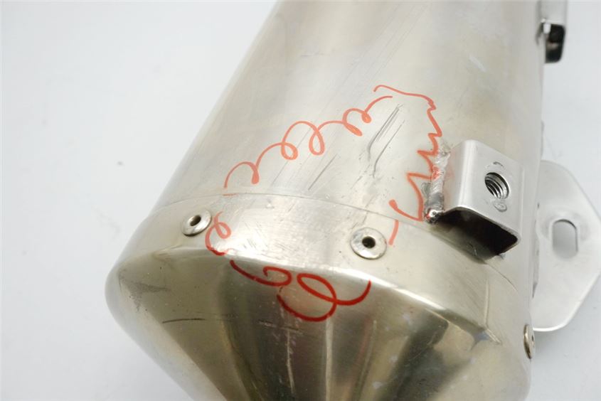 TRIUMPH SPEED TRIPLE 1050 515NJ ESCAPE DERECHO SILENCIADOR EXHAUST
