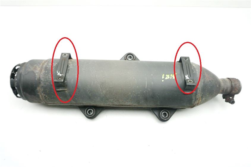 KYMCO XCITING 500 T7 EXHAUST SILENCER MUFFLER