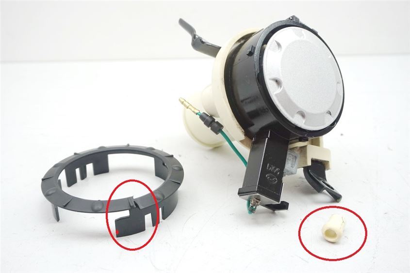 TAPA DEL DEPÓSITO DE COMBUSTIBLE KYMCO XCITING 500 T7 BOCA DE LLENADO