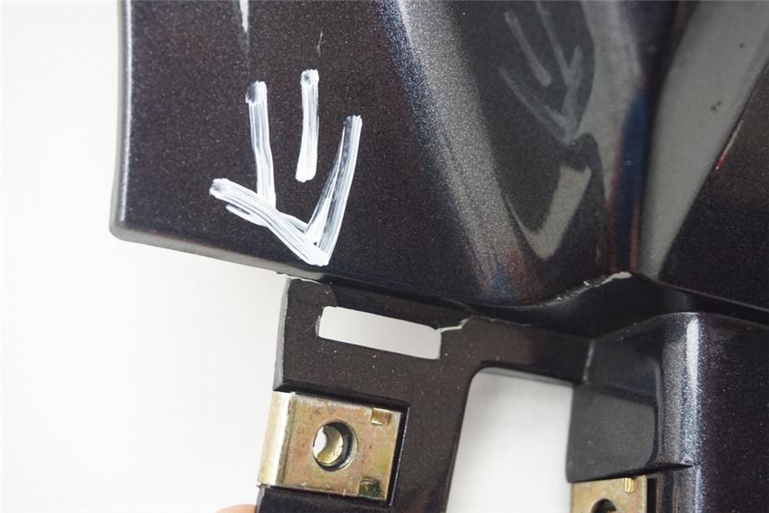 KYMCO XCITING 500 T7 HECKVERKLEIDUNG LINKS ABDECKUNG COVER