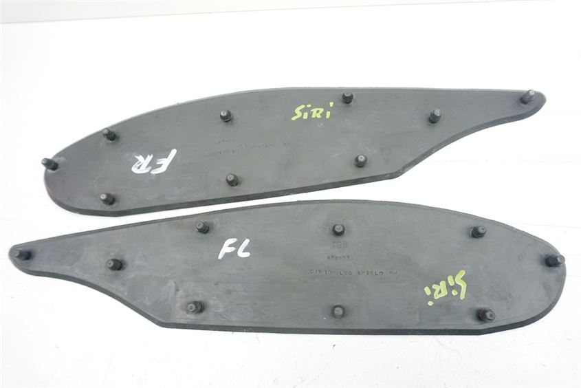 TGB X MOTION 125 CU8 ESTRIBERAS DE GOMA PARA CONDUCTOR PLATAFORMA