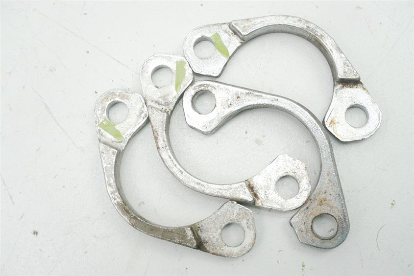 KAWASAKI LTD 450 EN 450 A COLECTOR SOPORTE CORONA BRIDA