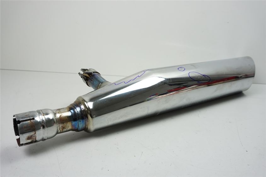 SUZUKI VS 1400 VX51L INTRUDER TUBO DE ESCAPE IZQUIERDO SILENCIADOR EXHAUST - SANKAI 2254