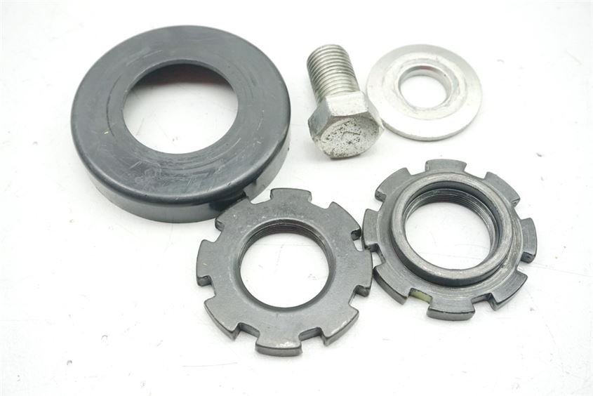 KAWASAKI LTD 450 EN 450 A TUERCA DE CABEZA DE DIRECCIÓN HORQUILLA SUPERIOR TORNILLO DE BLOQUEO