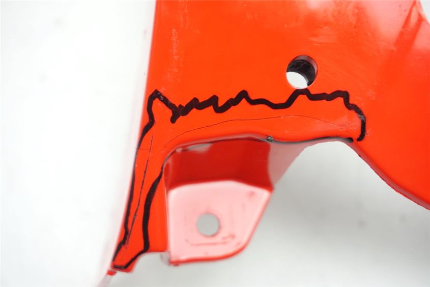 HONDA CBR 600 F PC31 B FRONT FAIRING CENTER COWL MASK COVER 95-98