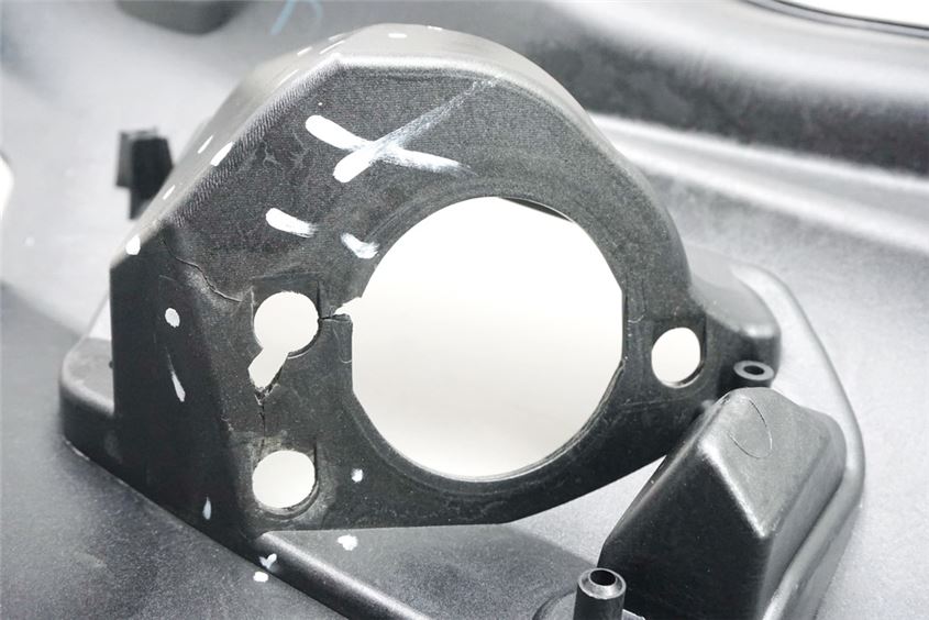 SUZUKI AN 650 ABS WVBU BURGMAN VERKLEIDUNG HECK LINKS ABDECKUNG COVER