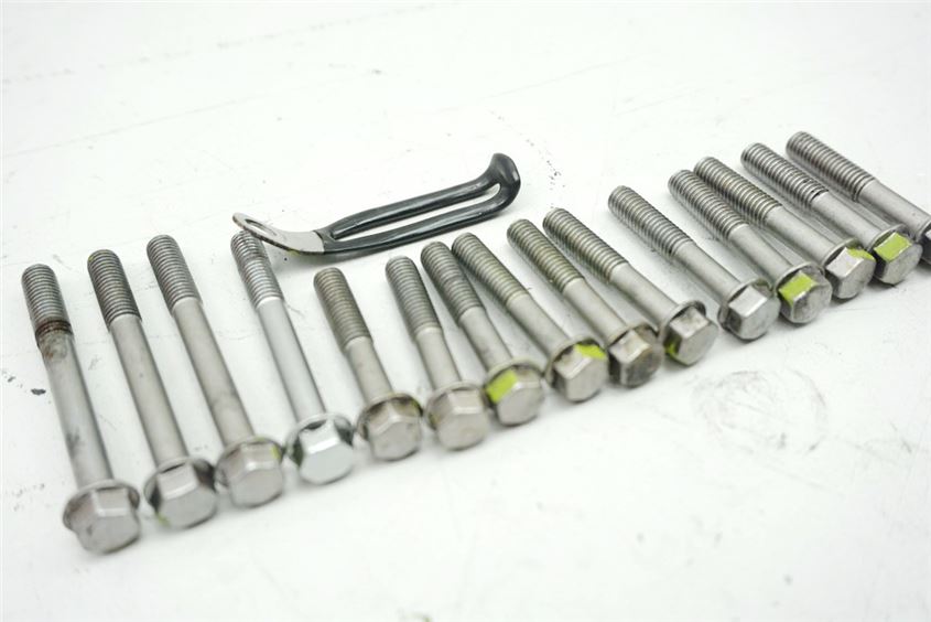 SUZUKI DL 650 V-STROM WVB1 TORNILLOS TAPA DE EMBRAGUE TAPA DE MOTOR