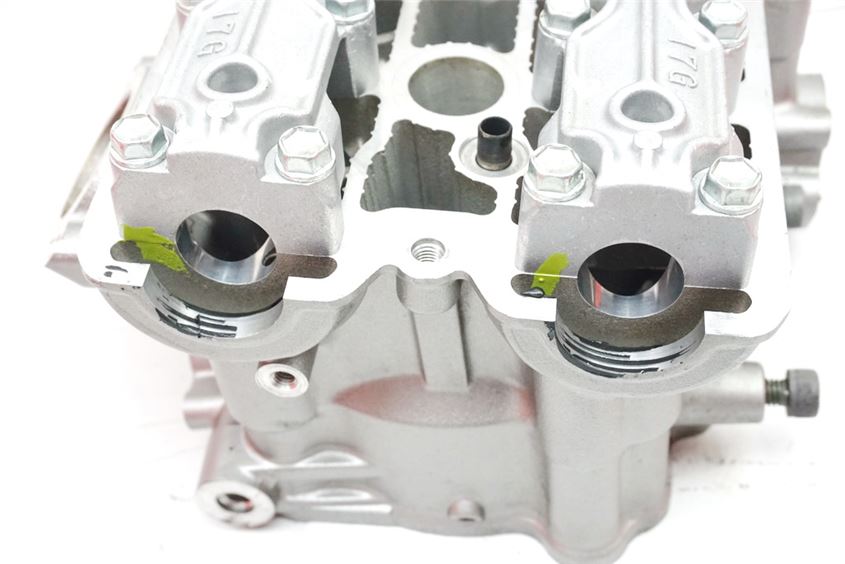 SUZUKI DL 650 V-STROM WVB1 ZYLINDERKOPF HINTEN CYLINDERHEAD REAR