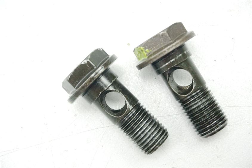 HONDA SLR 650 RD09 TORNILLOS LÍNEA DE ACEITE TORNILLOS HUECOS