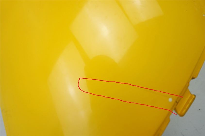 HONDA VT 600 C PC21 SHADOW - SEITENDECKEL RECHTS ABDECKUNG COVER