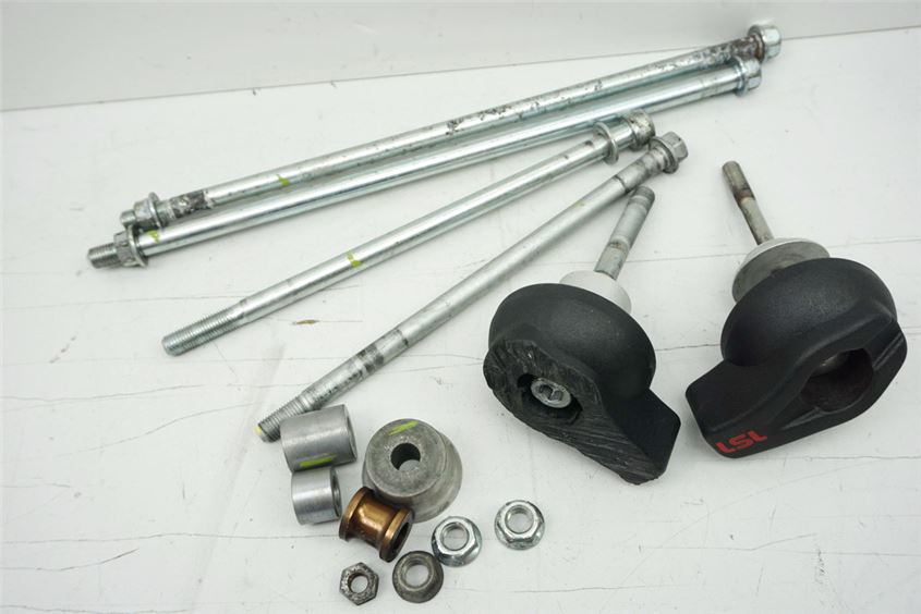 HONDA CBF 600 S ABS PC38 SOPORTE MOTOR EJE TOPES ANTICAÍDA LSL