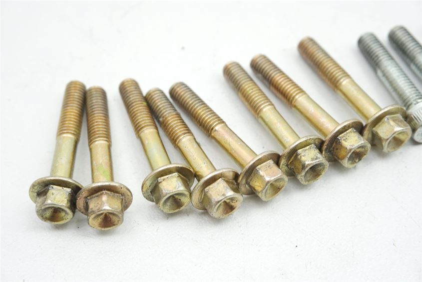 KAWASAKI ZX-10R ZXT00D SCHRAUBEN LIMADECKEL STATOR - GOLD