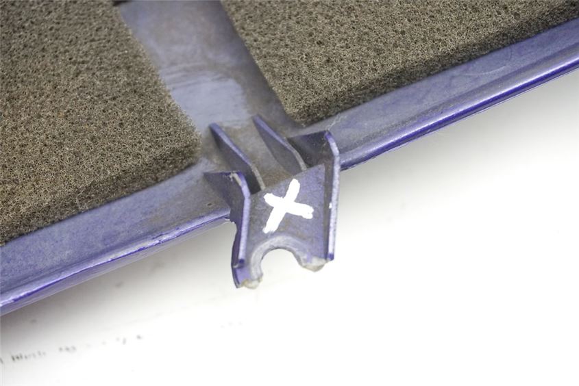 DAELIM OTELLO SG 125 F HECKVERKLEIDUNG RECHTS ABDECKUNG COVER VERKLEIDUNG HECK