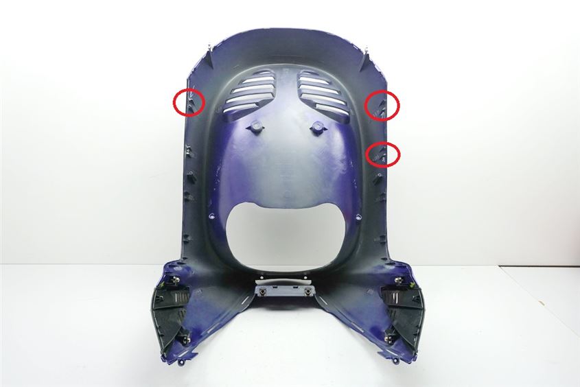 DAELIM OTELLO SG 125 F FRONTVERKLEIDUNG VERKLEIDUNG BUG KANZEL ABDECKUNG MASKE