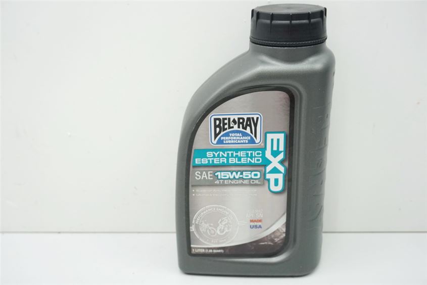BELRAY SAE 15W50 EXP - ACEITE DE MOTOR SEMISINTÉTICO MEZCLA DE ÉSTER 4 TIEMPOS - 1 LITRO